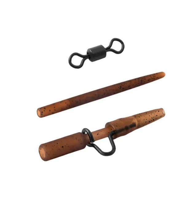 Delphin The End Heavy-Swivel Lead Montage 5 Stück-Vorfachmaterial & Montage-Zubehör-JJ-Fishing