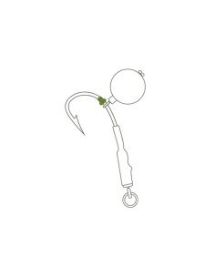 Delphin The End Hook Stopper Ronnie 20 Stück Gummi Stopper-Stopper & Baitscrews-JJ-Fishing 2