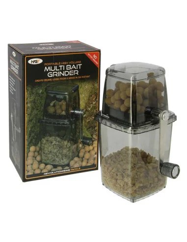 NGT Multi Bait Grinder System Crusher Boilie- & Pellets-Zerkleinerer Karpfenangeln-Grinder, Krusher & Co-JJ-Fishing