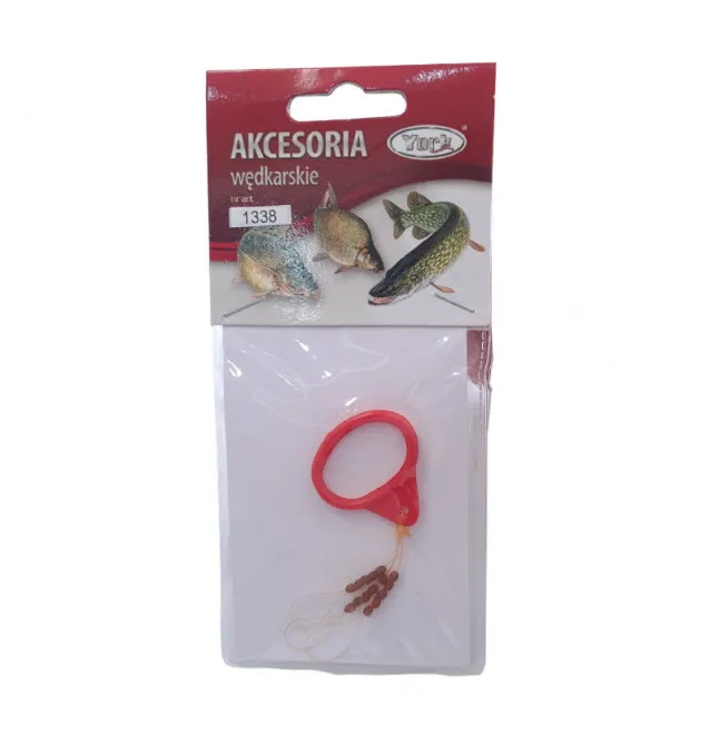York Schwimmer Stopper Perle Small 15 Stück braun-Stopper & Baitscrews-JJ-Fishing
