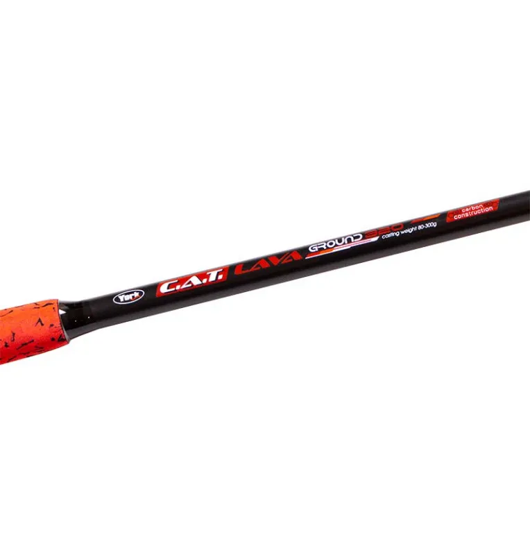 York C.A.T. Lava Ground 320cm 80-300g Welsrute Catfish Rod-Welsruten-JJ-Fishing