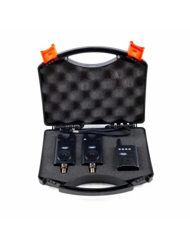 York Bissanzeiger Set 2+1 9V Bite Alarm Professional Old School-Bissanzeiger & Bobbins-JJ-Fishing