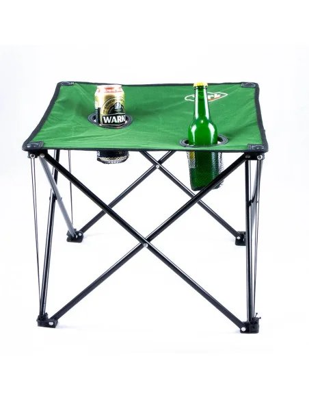 York Foldable table with 2 cup holders-Bivvy Table Tables-JJ-Fishing