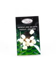 York Fake Mais Weiß Medium 10 Stück schwimmende Fake Baits-Fake Baits-JJ-Fishing