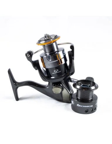 York Technical 3000 Frontbrems-Rolle Angelrolle Spinnrolle-Frontbrems-Rollen-JJ-Fishing