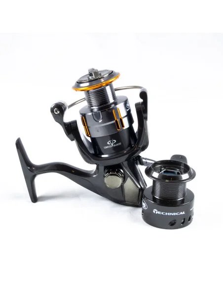 York Technical 3000 Frontbrems-Rolle Angelrolle Spinnrolle-Frontbrems-Rollen-JJ-Fishing