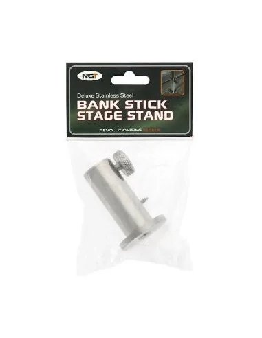 NGT Stage Stand - Stainless Steel Edelstahl Steghalter Bankstick Halter-Tackle & Co-JJ-Fishing