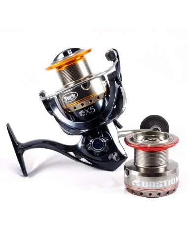 York Bastion 6500 Wallerrolle Angelrolle Alu Ersatzkopf Catfish Reel-Frontbrems-Rollen-JJ-Fishing