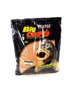 Traper Big Carp Groundbait 1kg Erdbeere Staubfutter-Groundbait & Partikelfutter-JJ-Fishing