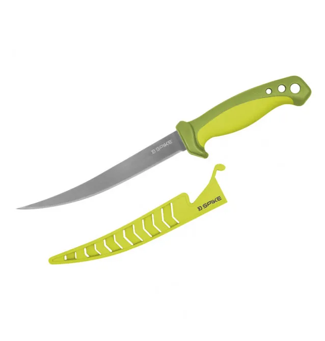 Delphin Spike Filetiermesser 29cm Filleting knife grün ultrascharf-Messer-JJ-Fishing