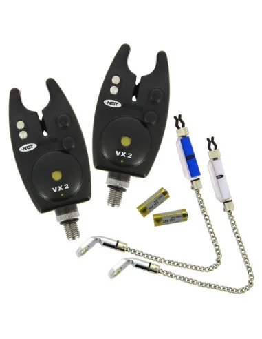 NGT Twin Pack VX2 Alarm and Indicator Set-Bissanzeiger & Bobbins-JJ-Fishing