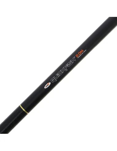 NGT Quickfish Travel Net Handle 2m 4-teilig Kescherstab-Kescher & Kescherzubehör-JJ-Fishing