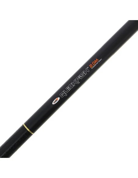NGT Quickfish Travel Net Handle 2m 4-teilig Kescherstab-Kescher & Kescherzubehör-JJ-Fishing