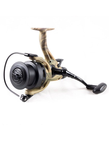 3 X Camo Größe 60 Carp Runner Angelrolle Mit Schnur & Ersatzspule