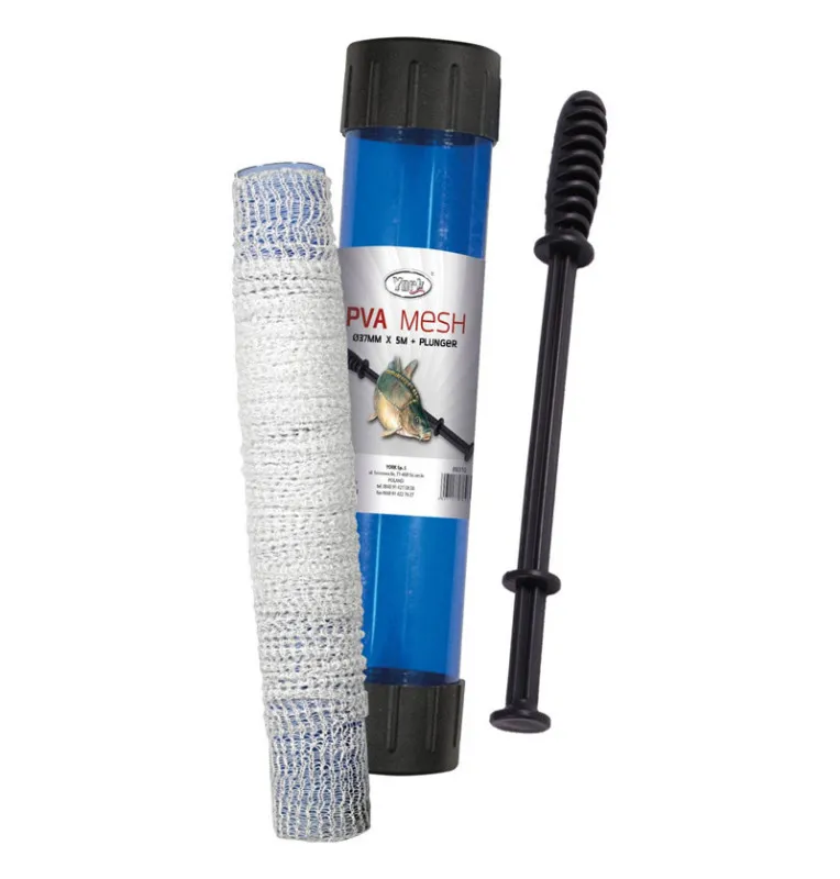 York PVA Mesh Tube 37mm x 5m mit Plunger Stopfer-PVA-JJ-Fishing
