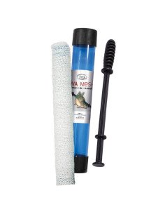York PVA Mesh Tube 25mm x 5m mit Plunger Stopfer Wasserlöslich-PVA-JJ-Fishing