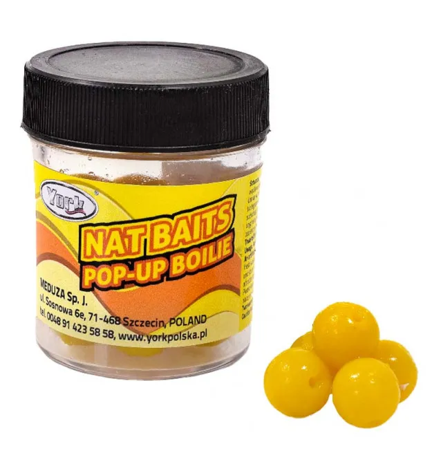 York Nat Baits Fake Pop Up Auftreibend Wiederverwendbar hochintensiv-Fake Baits-JJ-Fishing