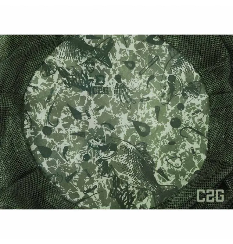 Delphin Shield C2G 100x50cm Camo Mozzy Hat Gelsenschutz-Kappen & Hauben-JJ-Fishing