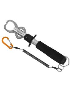 Delphin Clamper Fish Gripper 25cm / 15kg Waage eingebaut Fischzange-Werkzeuge-JJ-Fishing