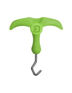 Delphin Knoter green Knotenpuller Knotenhilfe-Werkzeuge-JJ-Fishing