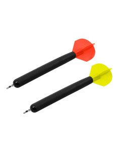 Delphin PointMarker 2 Stück Rot / Fluogelb Markierungs Float Schwimmer-Vorfachmaterial & Montage-Zubehör-JJ-Fishing