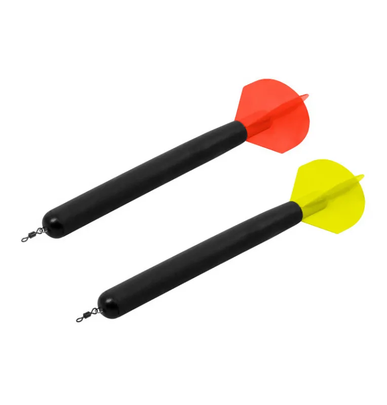Delphin PointMarker 2pcs Red / Fluo Yellow Marking Float Float-Leader material & mounting accessories-JJ-Fishing