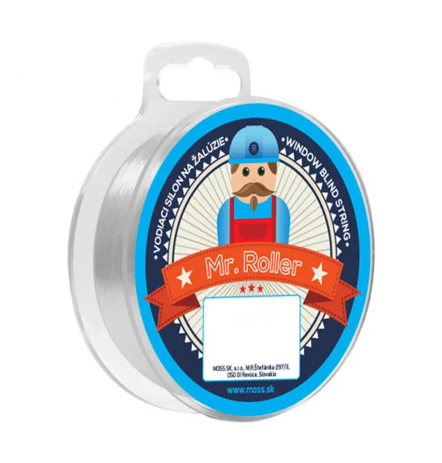 Delphin Mr. Roller 0,80mm 31,4kg 35m transparent Wels Vorfachmaterial-Vorfachmaterial & Montage-Zubehör-JJ-Fishing