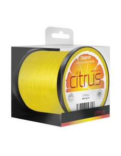 Delphin Citrus Mono Line 600m 0,25mm 5,0kg Angelschnur Gelb-Schnüre-JJ-Fishing