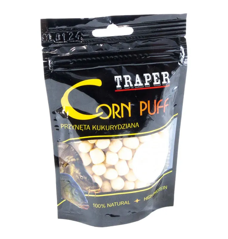 Traper Corn Puff schwimmend 20g 8mm Knoblauch Pop Up Köder-Pop Up´s-JJ-Fishing