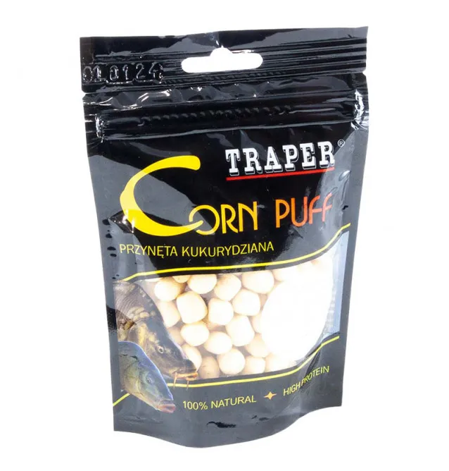 Traper Corn Puff schwimmend 20g 8mm Knoblauch Pop Up Köder-Pop Up´s-JJ-Fishing