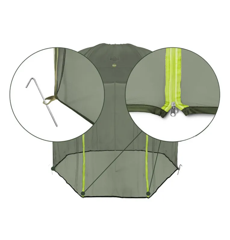 Delphin AntiFly-Schirm Ø 250cm Moskitonetz Überwurf Insektenschutz-Schirme & Zelte-JJ-Fishing