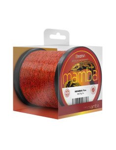 Delphin Mamba Carp Camouflage Fire 0,26mm 5,2kg 600m Orange Angelschnur-Schnüre-JJ-Fishing