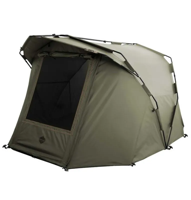 Delphin Panorama Eazy Bivvy 2-Man Angelzelt XXL extra Hoch großer Ausgang-Schirme & Zelte-JJ-Fishing