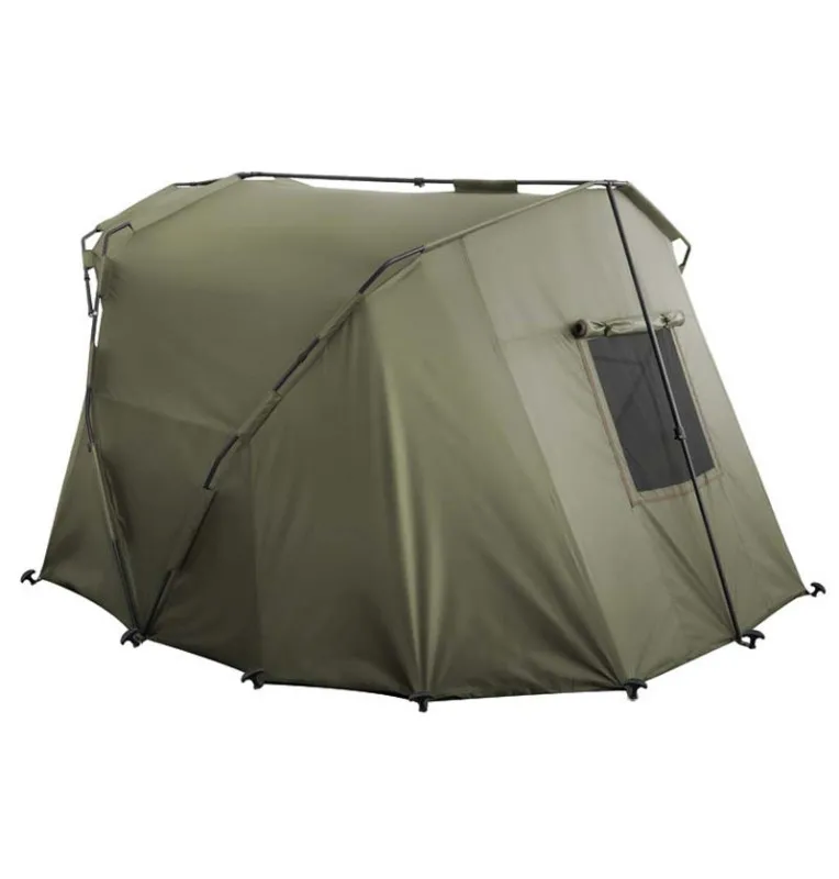 Delphin Panorama Eazy Bivvy 2-Man Fishing Tent XXL extra High Large Output-Umbrellas & Tents-JJ-Fishing