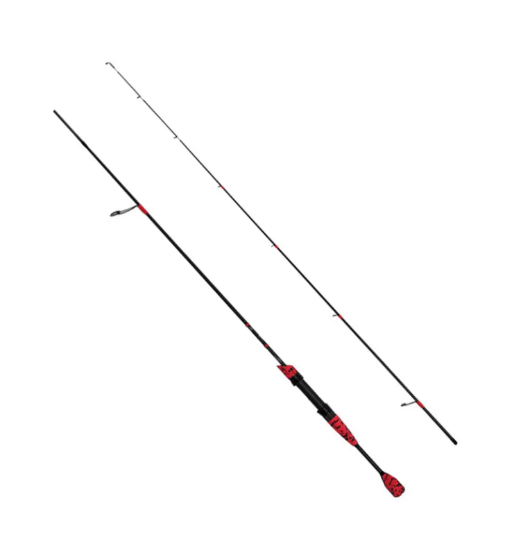 Delphin RedCode 183cm 0,5-5g Ultra Light Spinnrute Angelrute-Spinnruten-JJ-Fishing