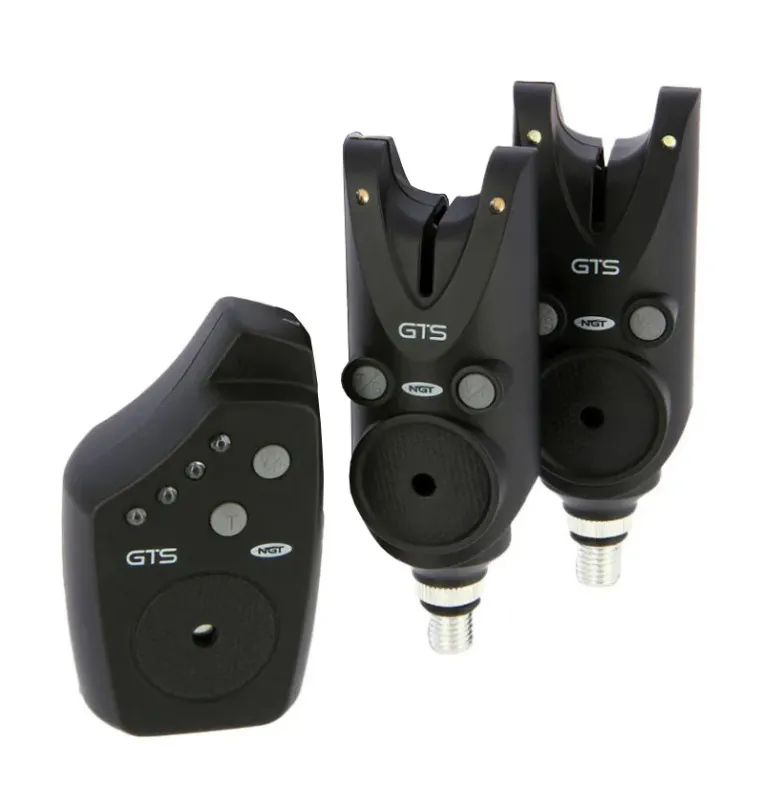 NGT GTS 2+1 Bissaneziger Wireless Alarms with Receiver Radio Bite Alarm-Bite Alarms & Bobbins-JJ-Fishing