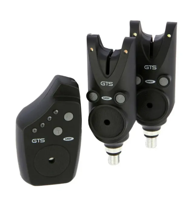 NGT GTS 2+1 Bissaneziger Wireless Alarms with Receiver Radio Bite Alarm-Bite Alarms & Bobbins-JJ-Fishing