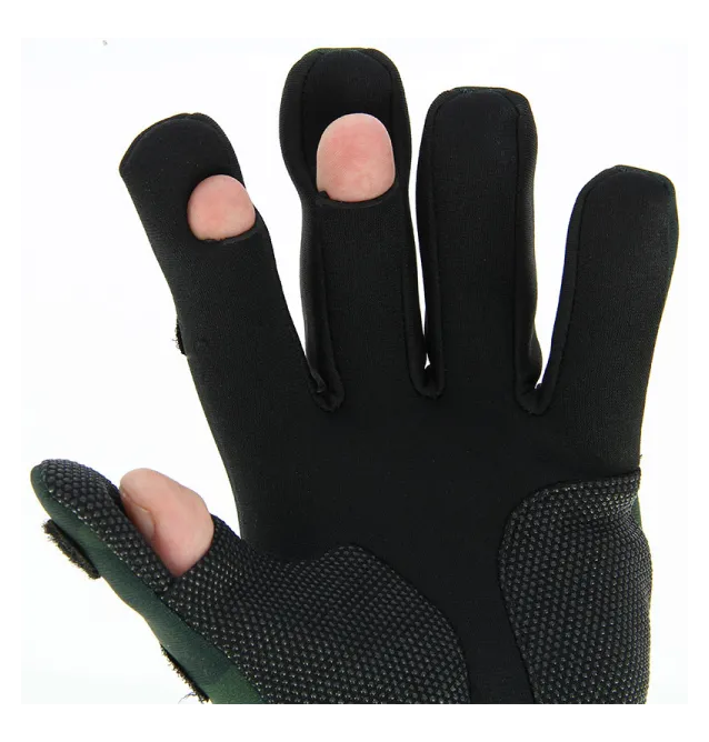 NGT Gloves L Neopren Camo Handschuhe Angelhandschuhe-Masken, Handschuhe & Co-JJ-Fishing