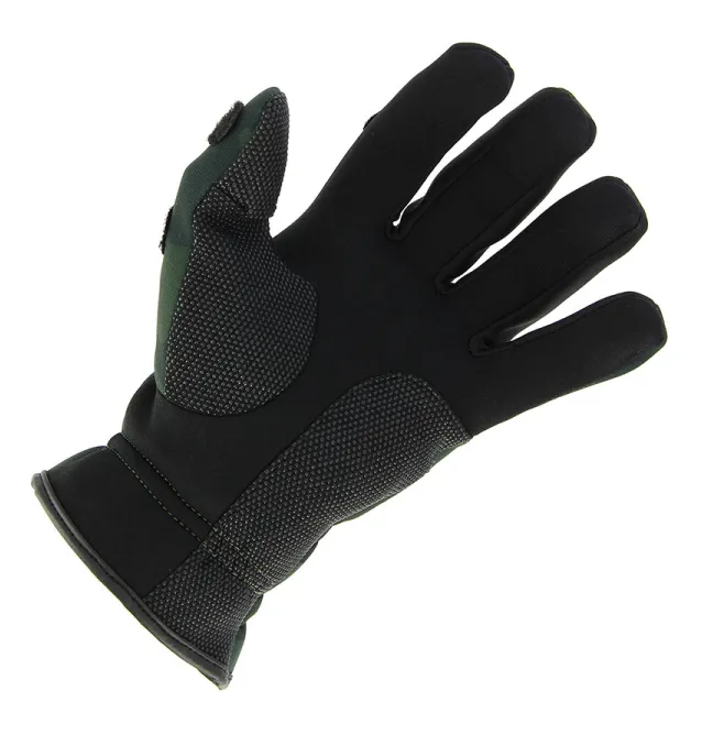 NGT Gloves M Neoprene Camo Gloves-Masks, gloves & Co-JJ-Fishing