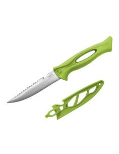 Delphin B-Mini Messer mit Scheide Grün-Messer-JJ-Fishing
