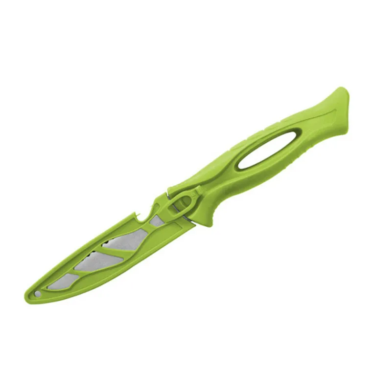 Delphin B-Mini knife with scabbard green-Knife-JJ-Fishing