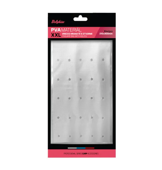 Delphin PVA Beutel XXL 210x300mm 5 Stück Eckig PVA Bag-PVA-JJ-Fishing