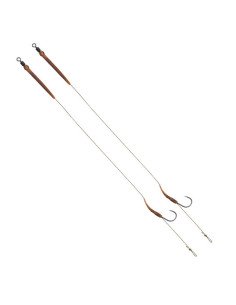 Delphin The End Boilie Rig 20cm 25lb Hakengröße 2 2 Stück Karpfen Vorfach-Vorfächer-JJ-Fishing