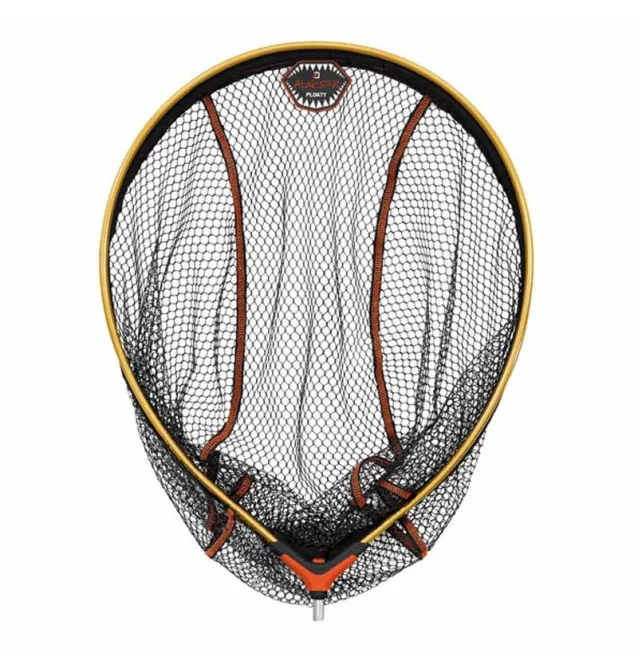 Delphin Atak! SP-Rubber Unterfänger Kescherkopf 60x50cm Gummiert Raubfischkescher-Kescher & Kescherzubehör-JJ-Fishing