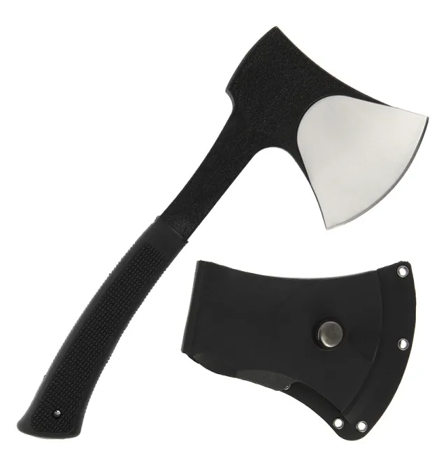 Anglo Arms 11,4" Axe with Rubber Handle and ABS Sheath-Outdoor-JJ-Fishing
