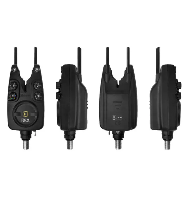 Delphin Forza 4+1 Bissanzeiger Set Bite Alarm-Bissanzeiger & Bobbins-JJ-Fishing