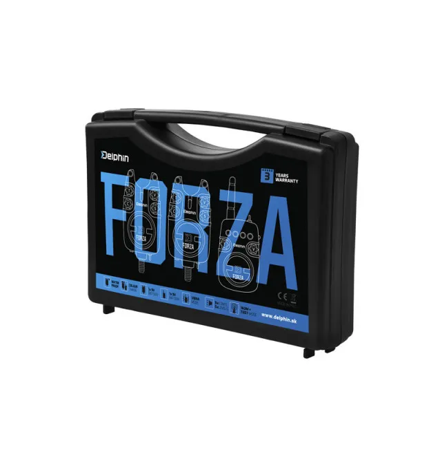 Delphin Forza 3+1 Bissanzeiger Set Bitealarm-Bissanzeiger & Bobbins-JJ-Fishing