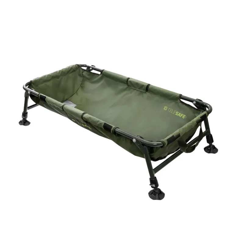 Delphin TeleSafe+ Abhakmatte höhenverstellbare extra robuste Carp Cradle-Abhakmatten & Wiegeschlingen-JJ-Fishing