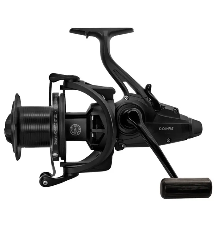 Delphin Compaz 10T Baitrunner Freilaufrolle Karpfenrolle Big Pit-Freilaufrollen-JJ-Fishing