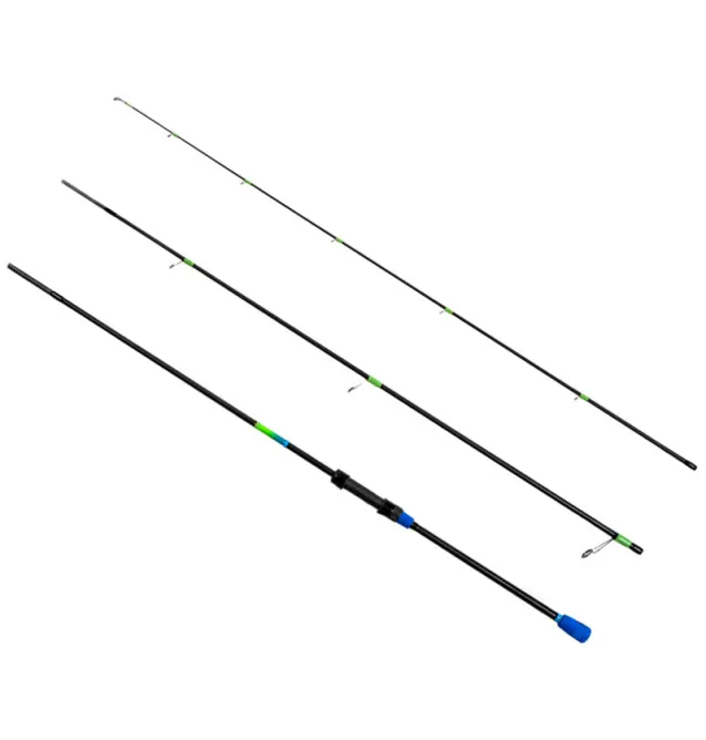 Delphin Petrol ParA Compact 270cm 7-28g 3-teilige Spinnrute Profi Angelrute Blinker-Spinnruten-JJ-Fishing
